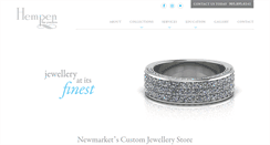 Desktop Screenshot of hempenjewellers.com